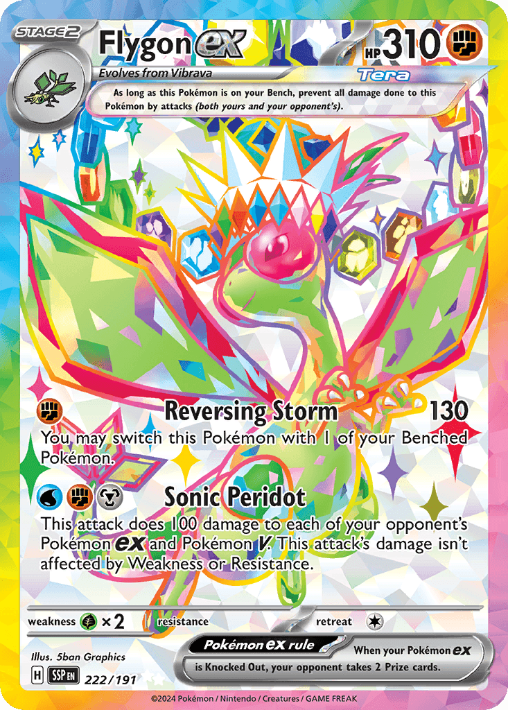 Flygon ex: Surging Sparks