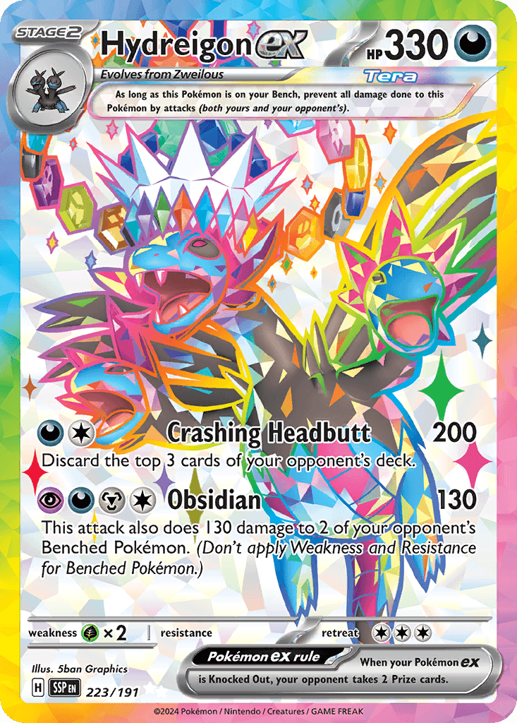 Hydreigon ex: Surging Sparks