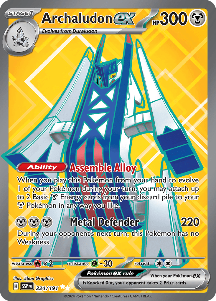 Archaludon ex: Surging Sparks