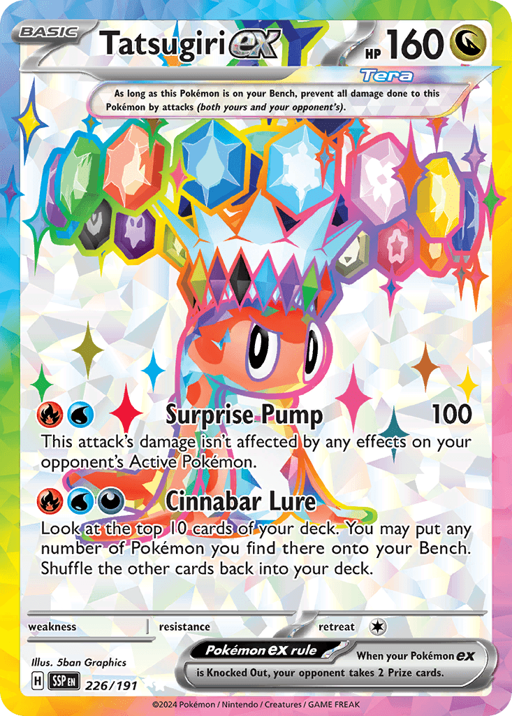 Tatsugiri ex: Surging Sparks