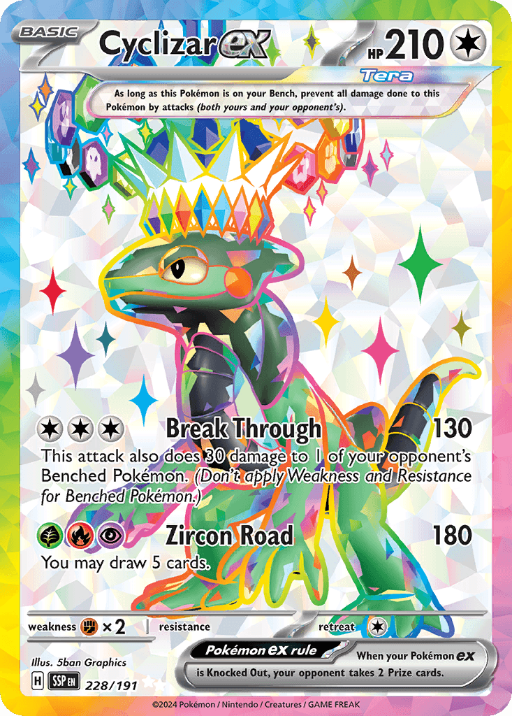 Cyclizar ex: Surging Sparks