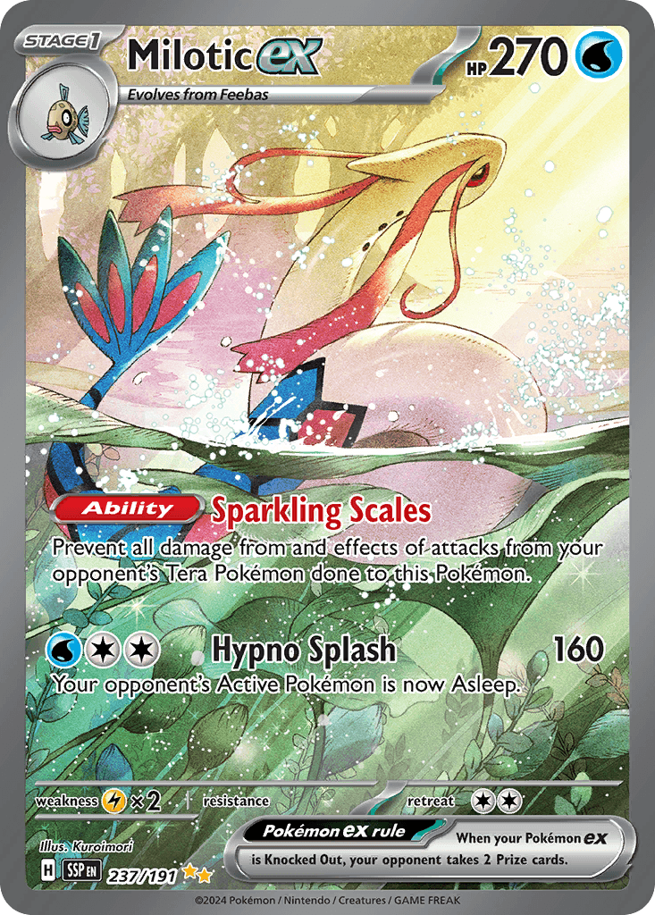 Milotic ex: Surging Sparks