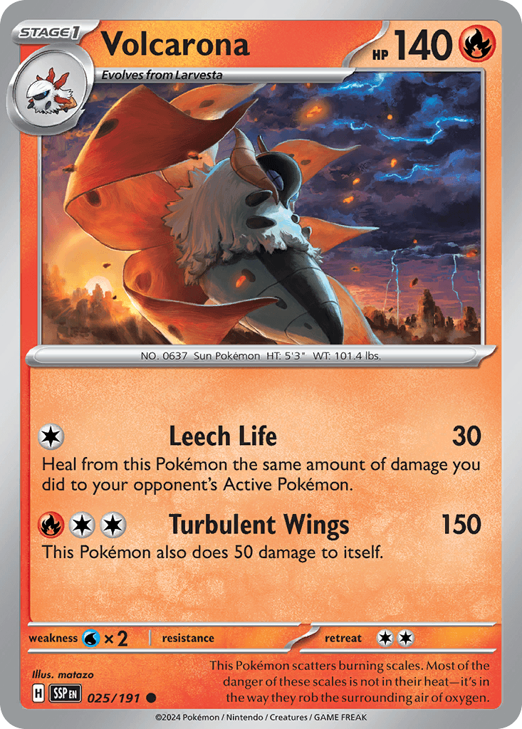 Volcarona: Surging Sparks