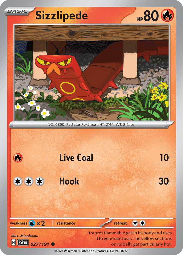 Sizzlipede: Surging Sparks