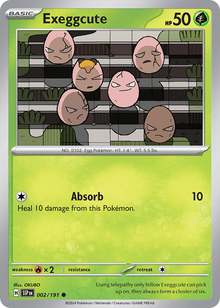 Exeggcute: Surging Sparks