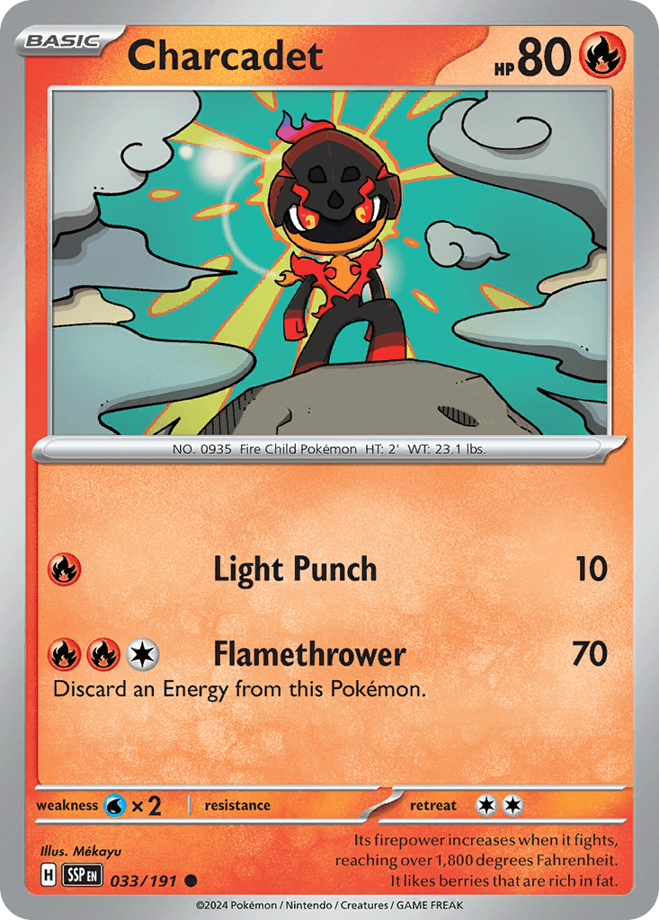 Charcadet: Surging Sparks
