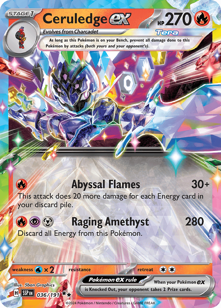 Ceruledge ex: Surging Sparks