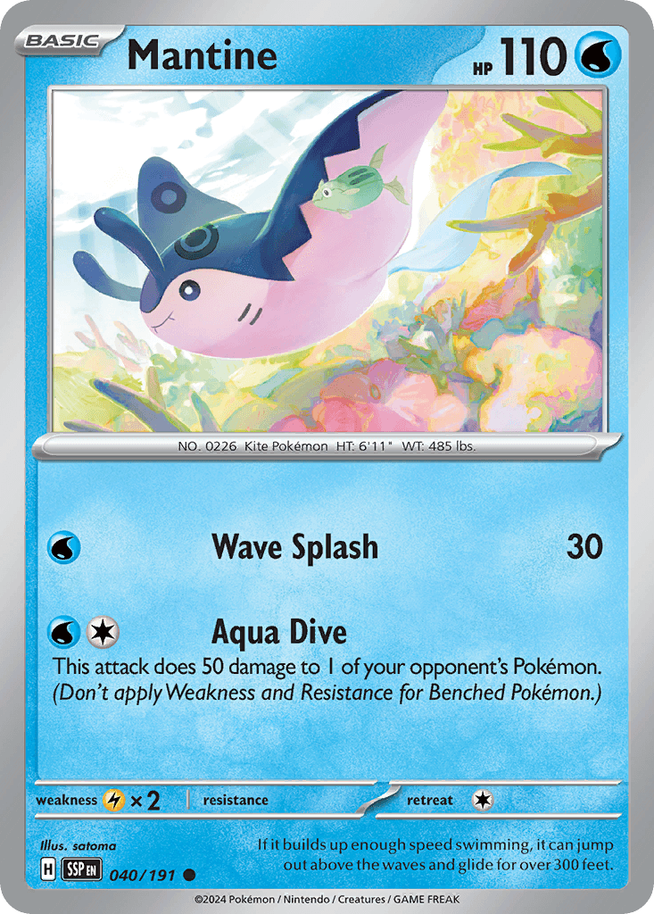 Mantine: Surging Sparks