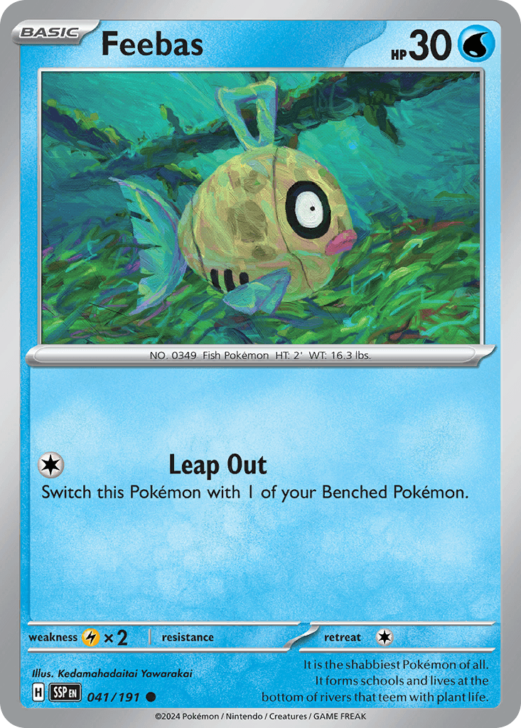Feebas: Surging Sparks