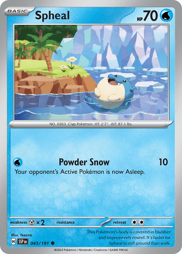 Spheal: Surging Sparks