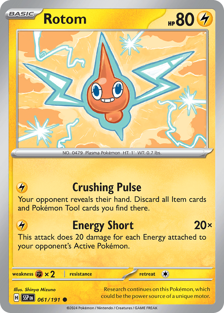 Rotom: Surging Sparks