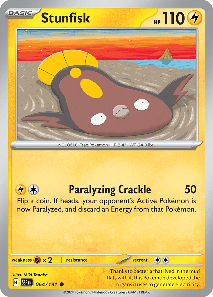 Stunfisk: Surging Sparks