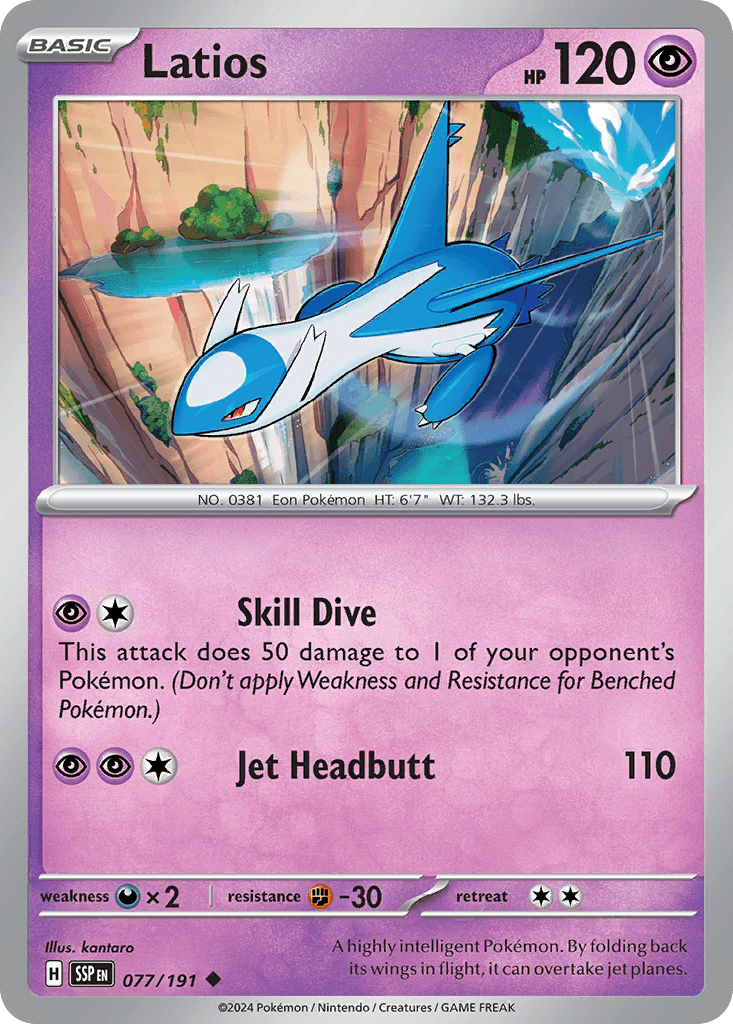 Latios: Surging Sparks