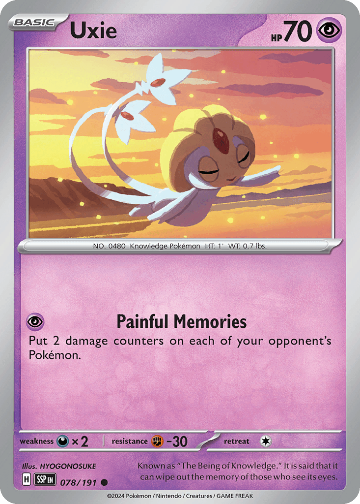 Uxie: Surging Sparks
