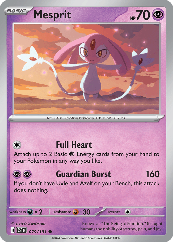 Mesprit: Surging Sparks