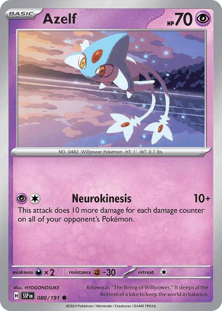 Azelf: Surging Sparks