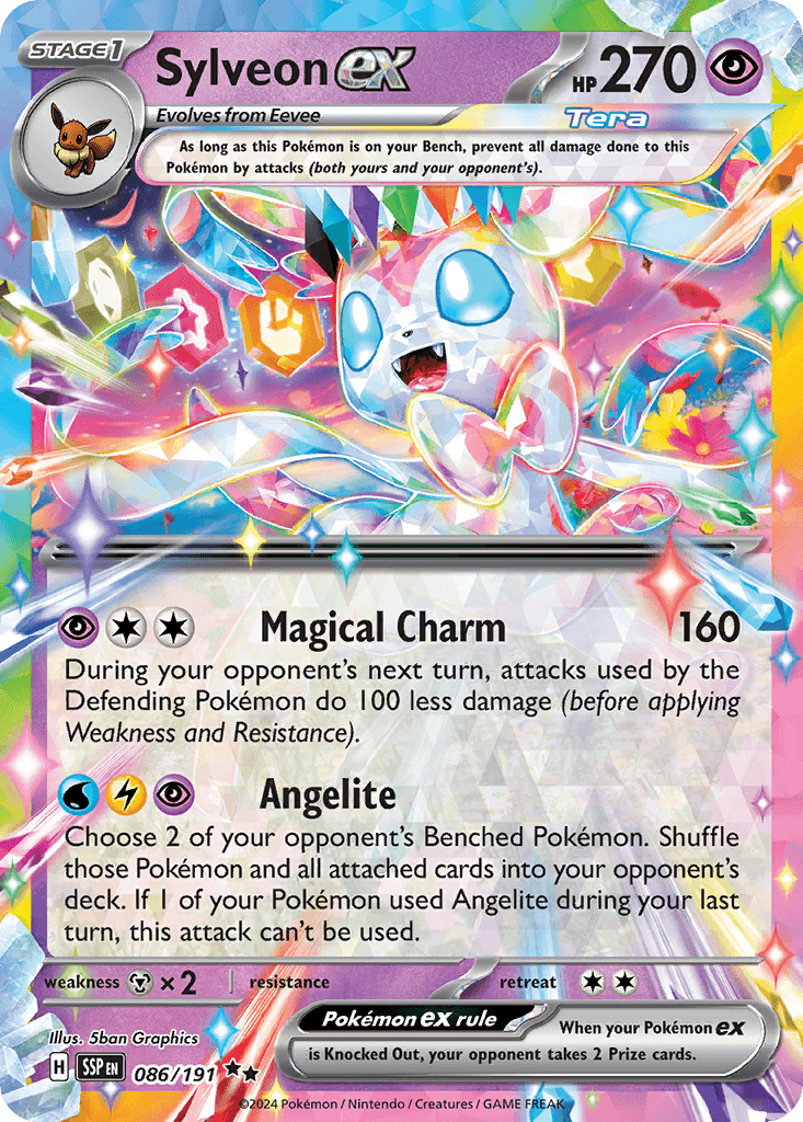 Sylveon ex: Surging Sparks