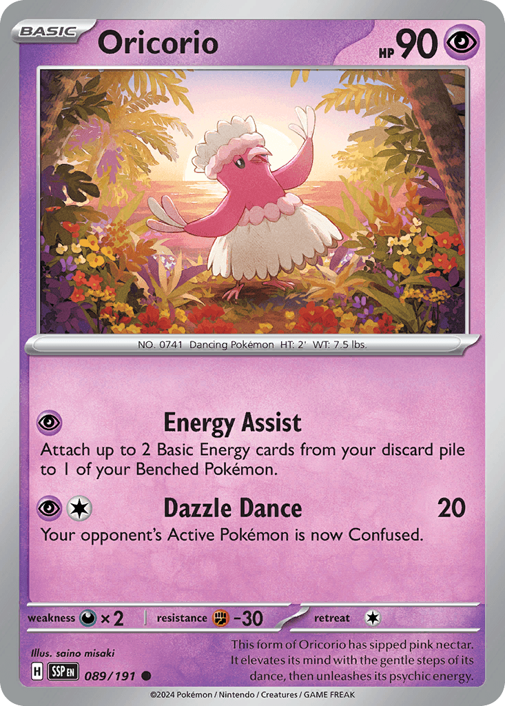 Oricorio: Surging Sparks