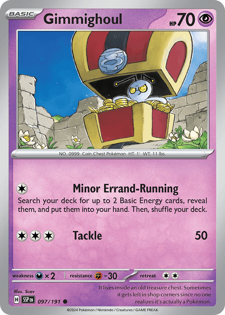 Gimmighoul: Surging Sparks