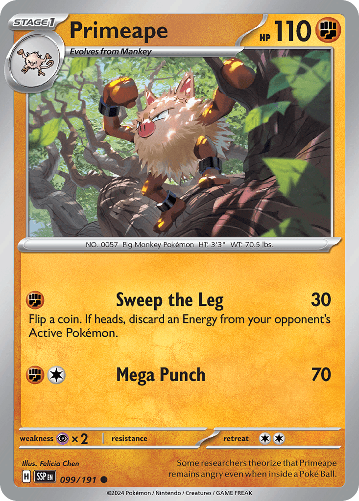 Primeape: Surging Sparks
