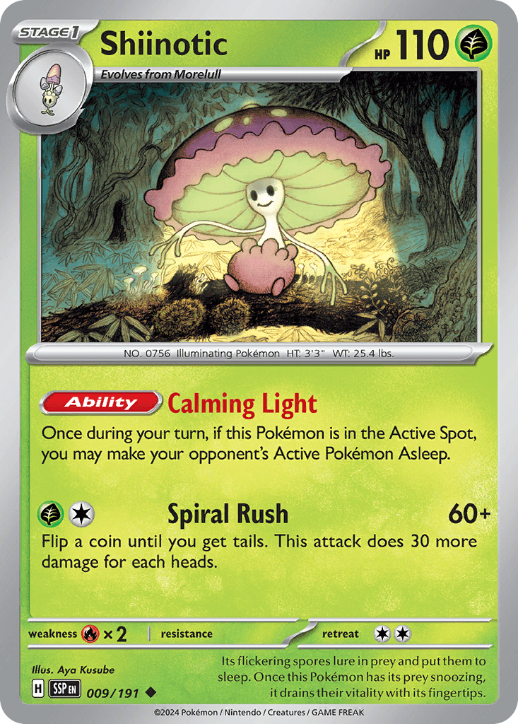 Shiinotic: Surging Sparks