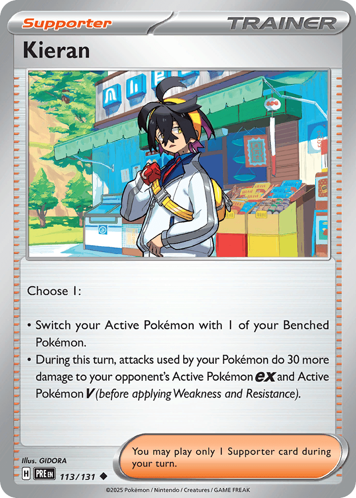 Kieran: Prismatic Evolutions