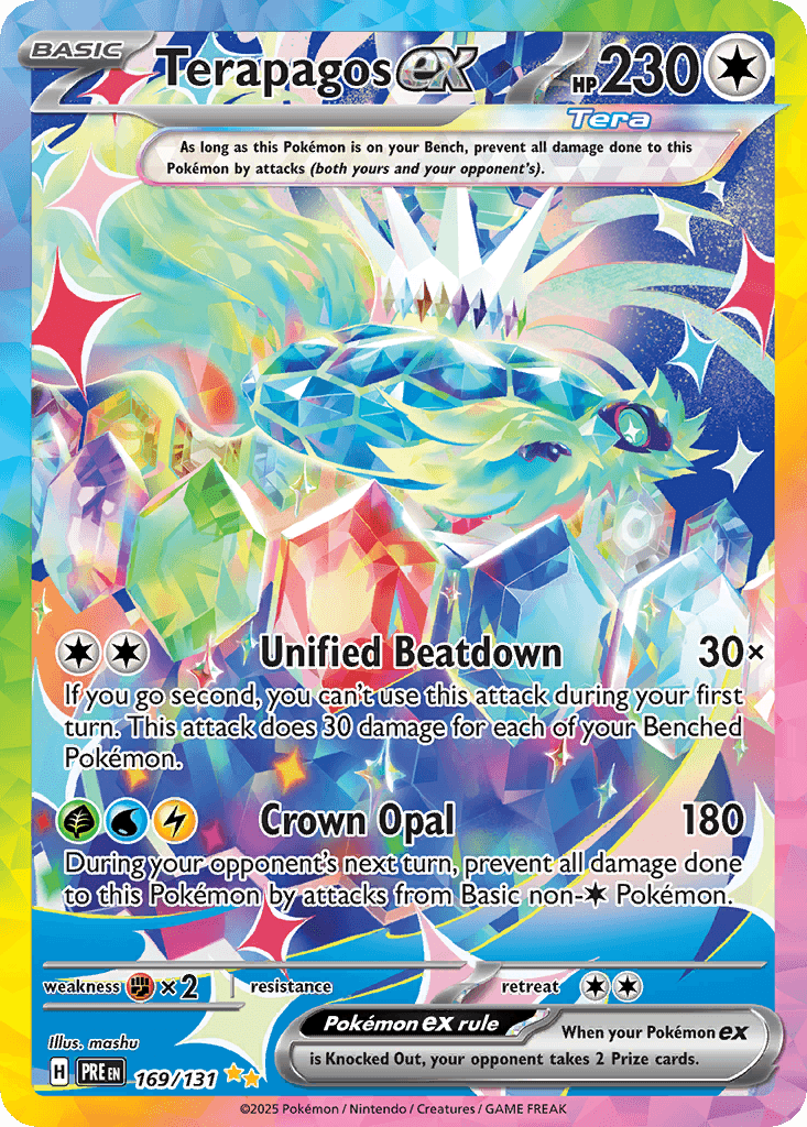 Terapagos ex: Prismatic Evolutions