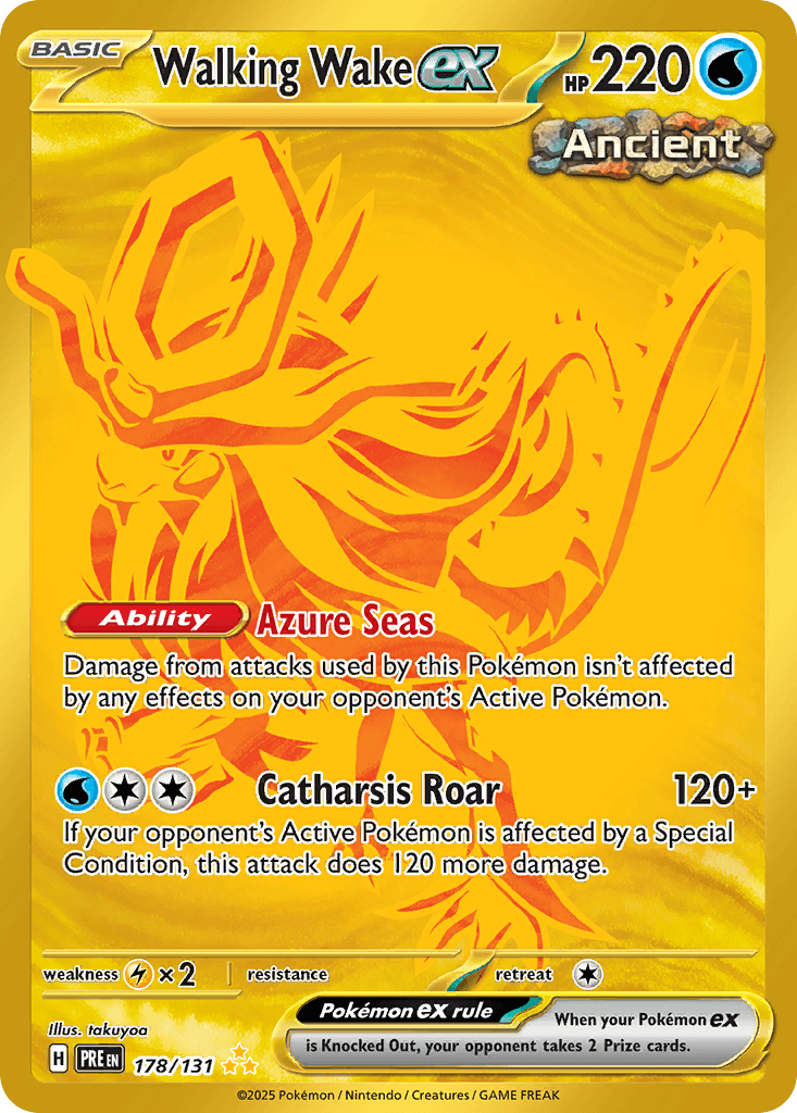 Walking Wake ex: Prismatic Evolutions