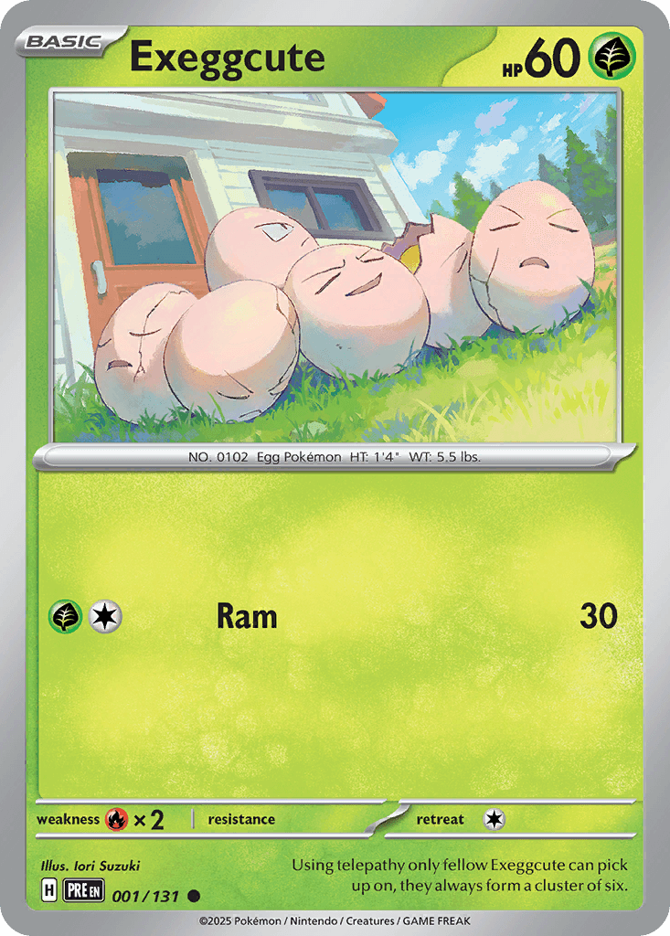 Exeggcute: Prismatic Evolutions