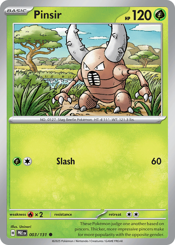 Pinsir: Prismatic Evolutions