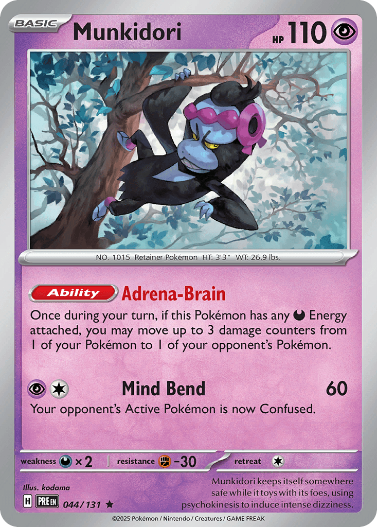 Munkidori: Prismatic Evolutions
