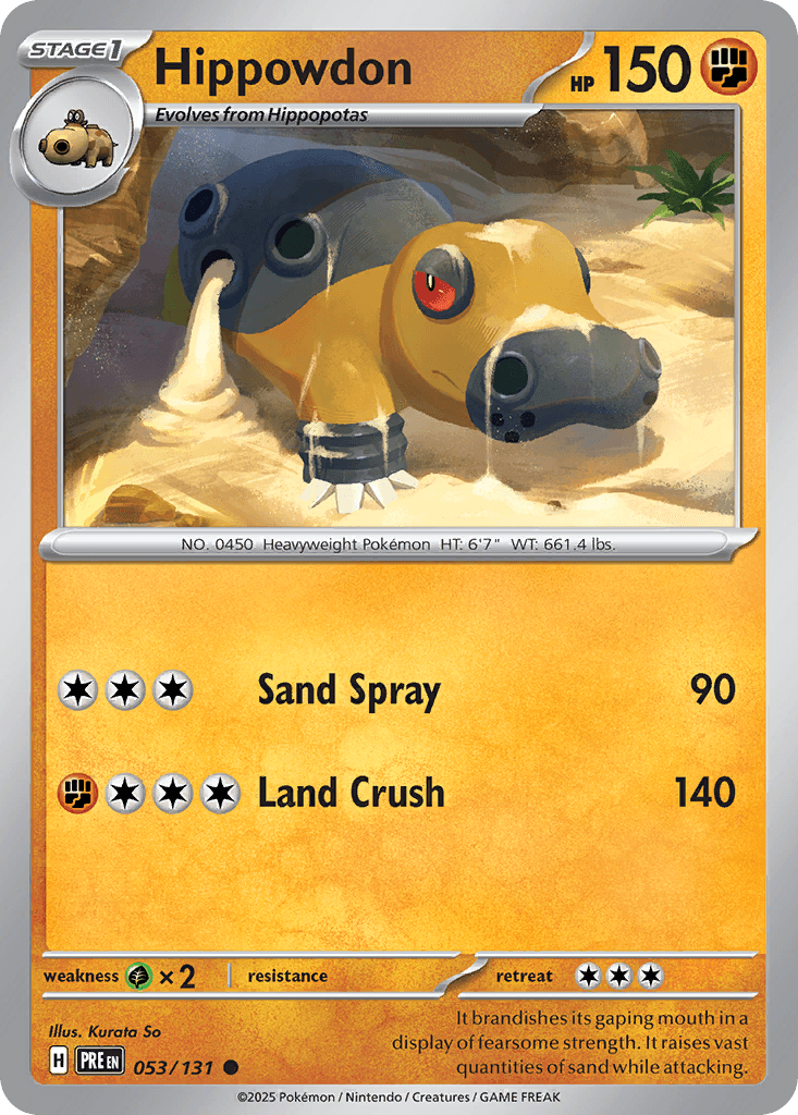 Hippowdon: Prismatic Evolutions