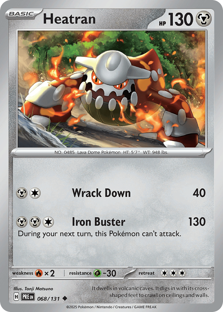 Heatran: Prismatic Evolutions