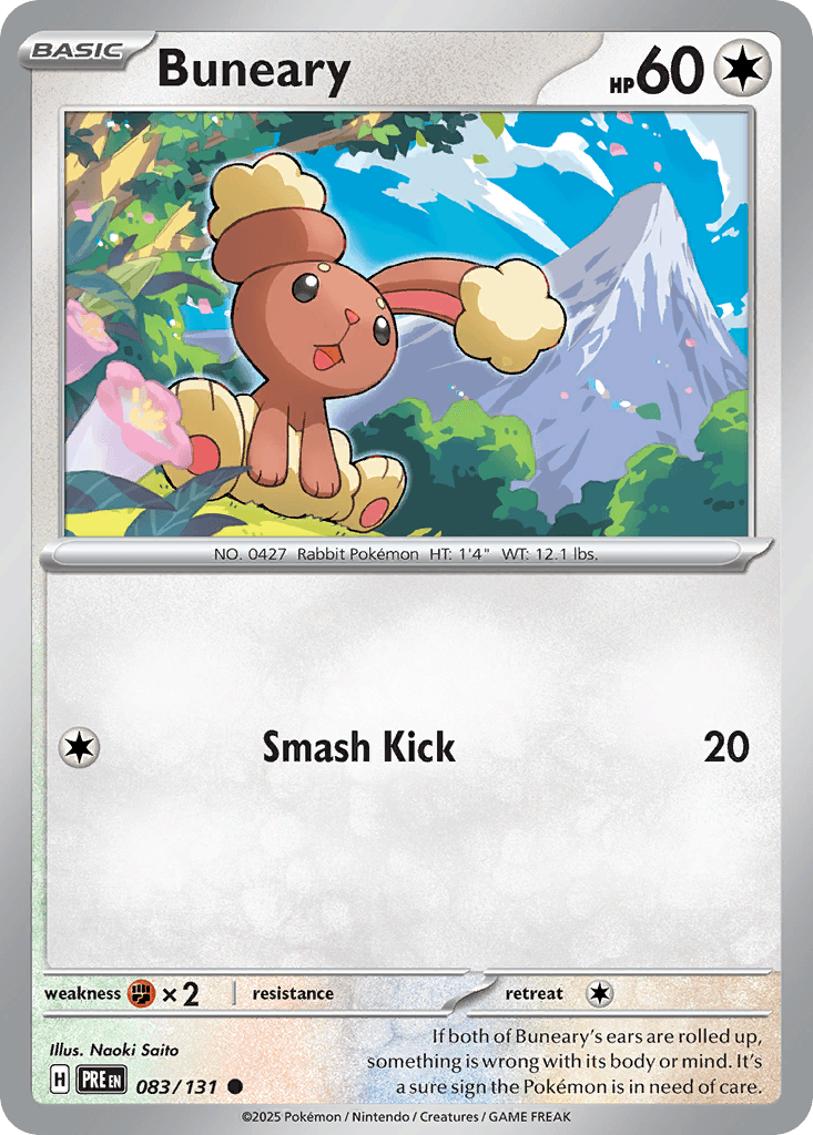 Buneary: Prismatic Evolutions