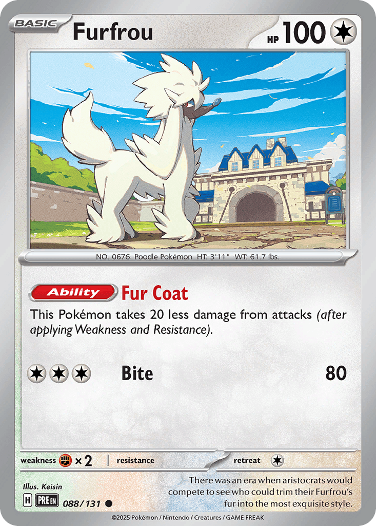 Furfrou: Prismatic Evolutions