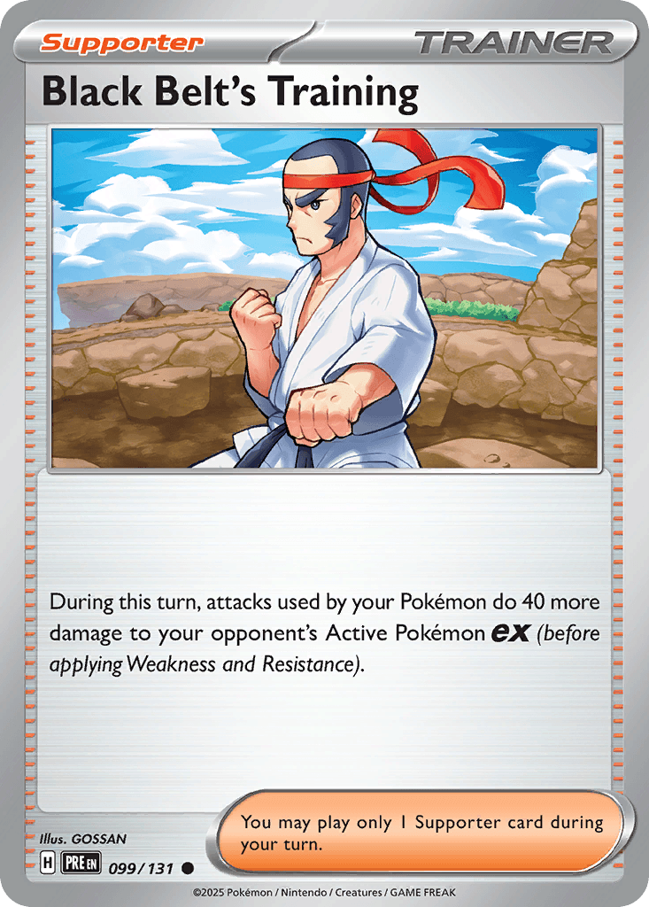 Black Belt's Training: Prismatic Evolutions