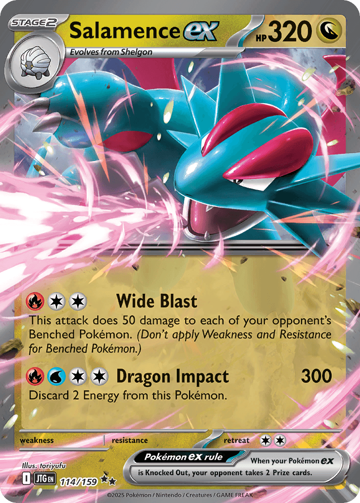 Salamence ex: Journey Together
