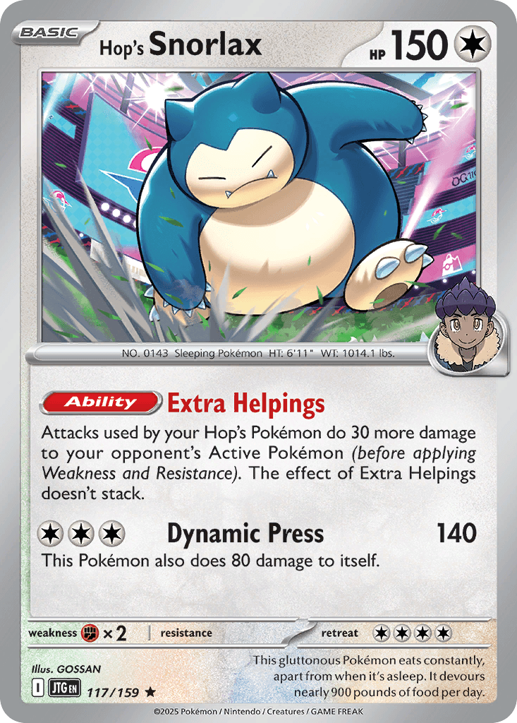 Hop's Snorlax: Journey Together