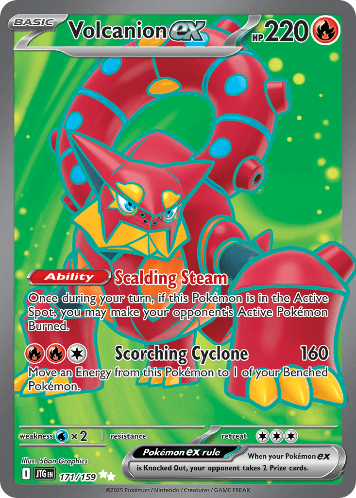 Volcanion ex: Journey Together