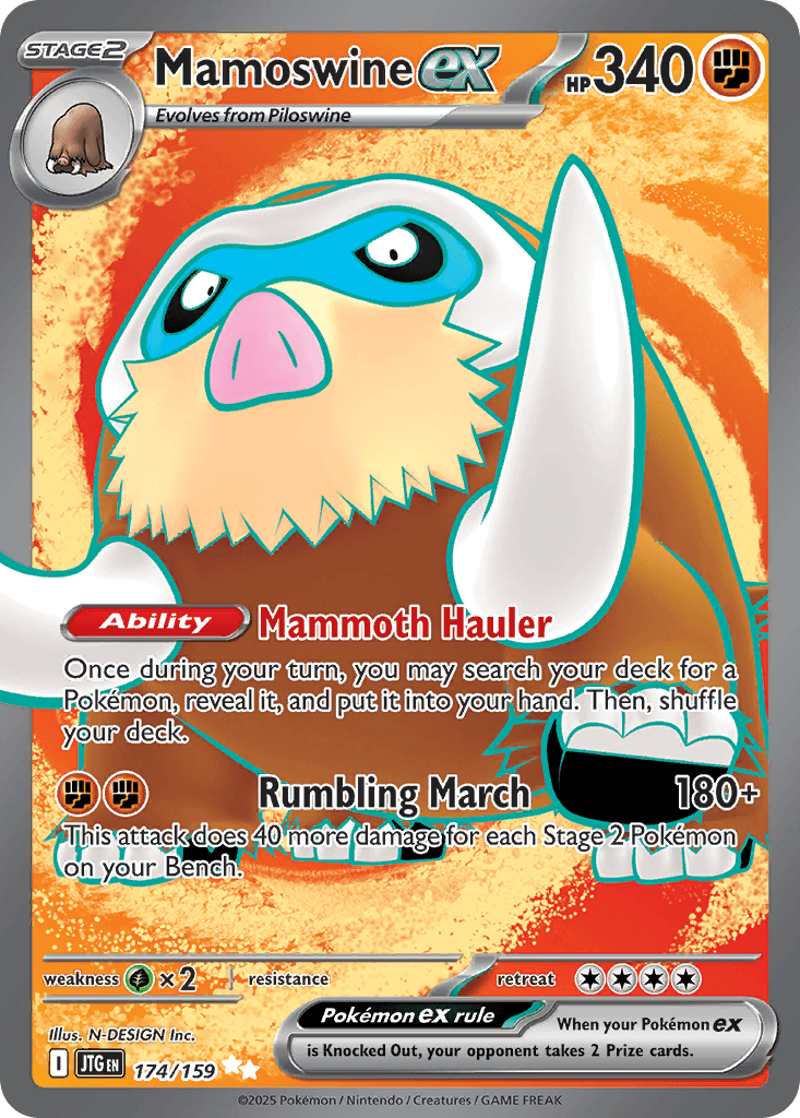 Mamoswine ex: Journey Together