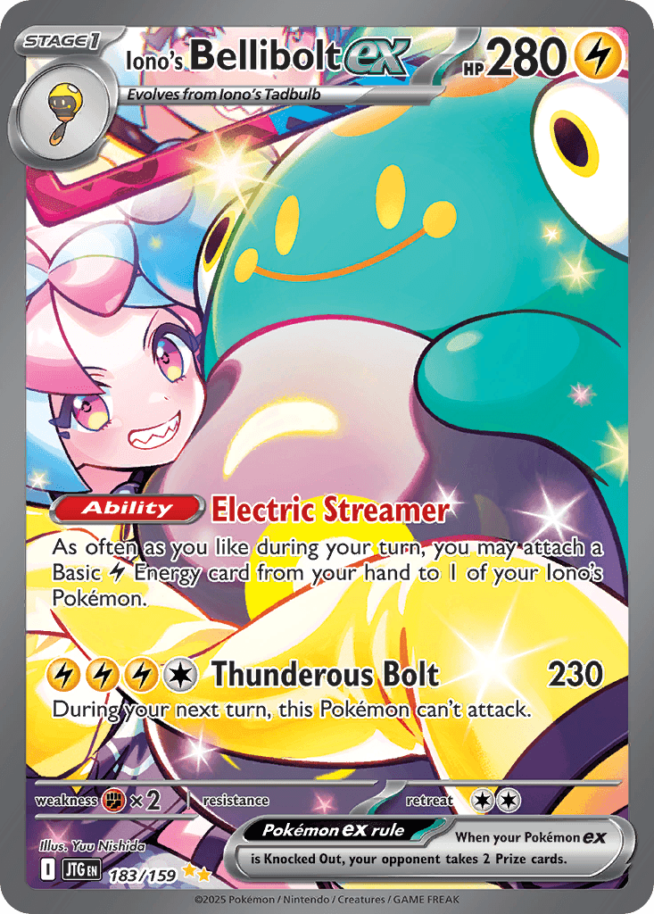 Iono's Bellibolt ex: Journey Together