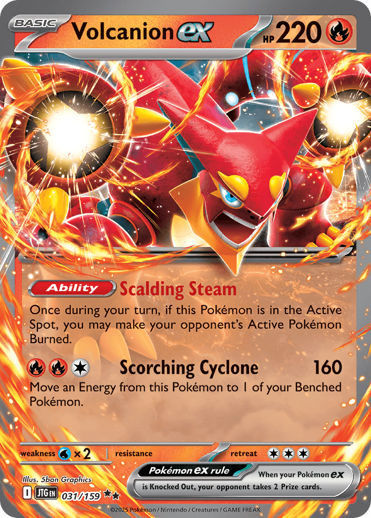 Volcanion ex: Journey Together