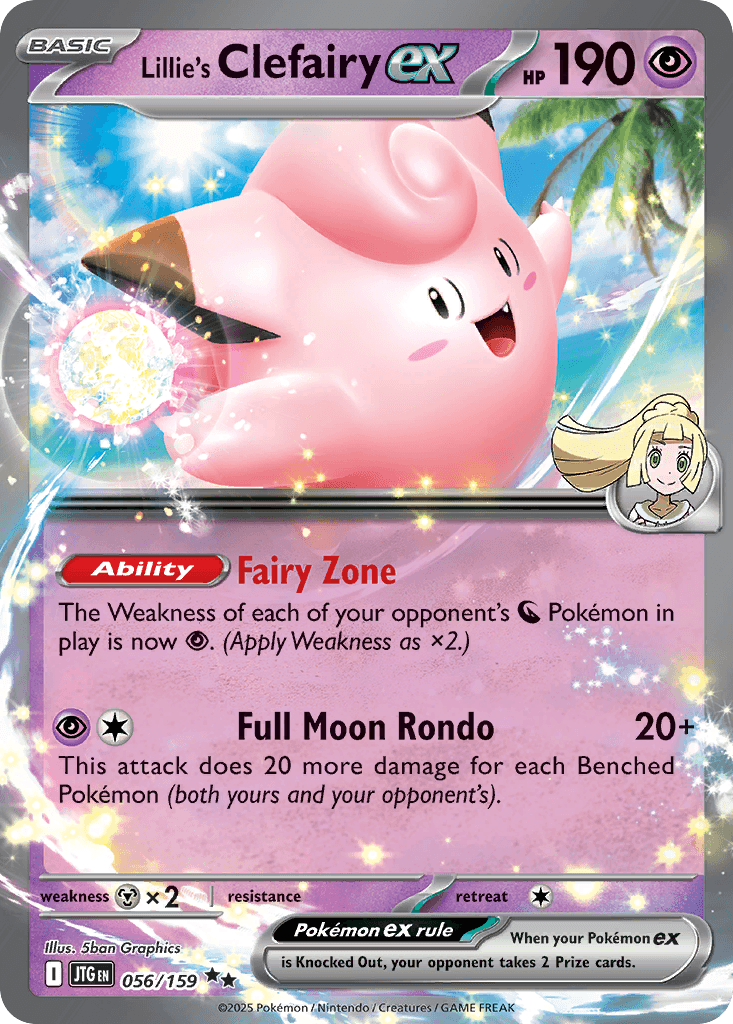 Lillie's Clefairy ex: Journey Together