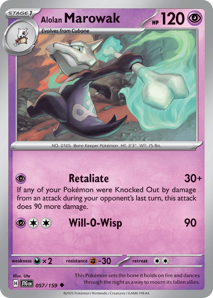 Alolan Marowak: Journey Together