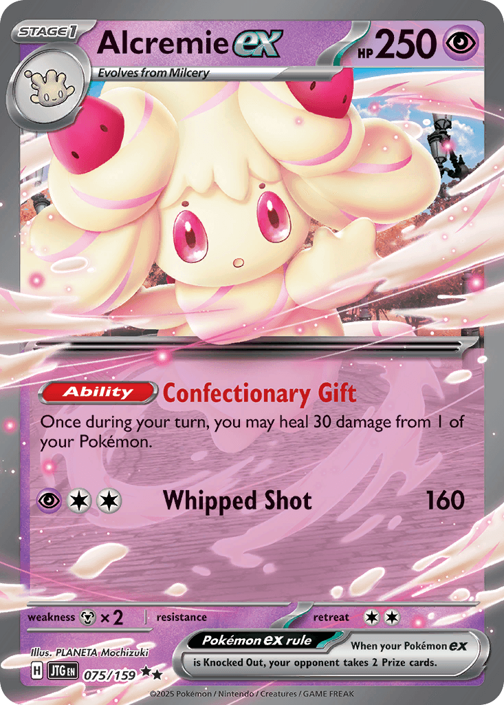 Alcremie ex: Journey Together