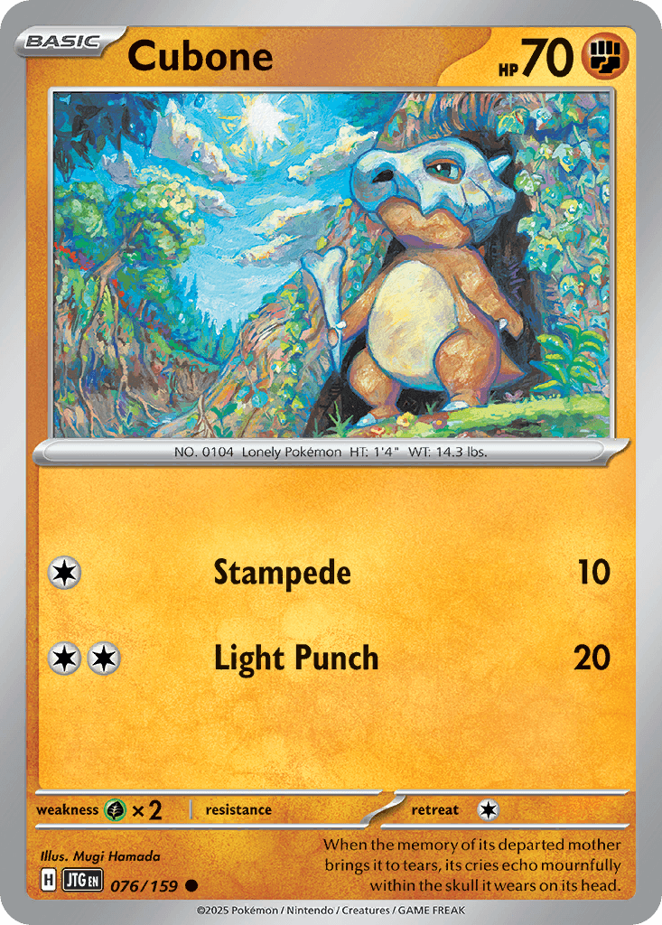 Cubone: Journey Together