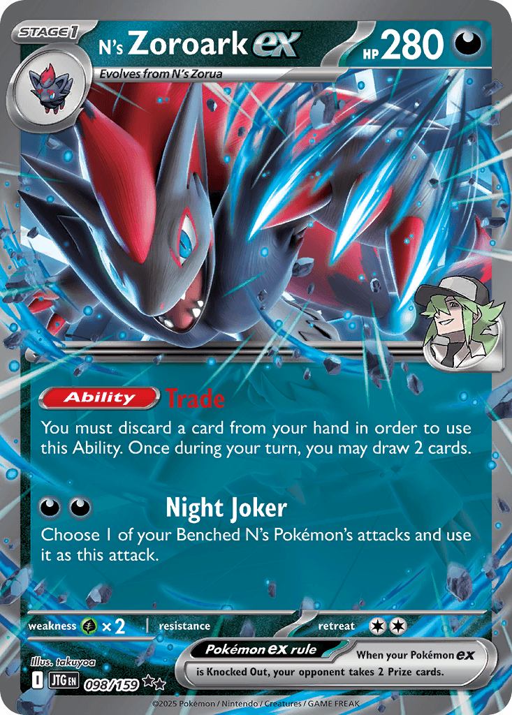 N's Zoroark ex: Journey Together