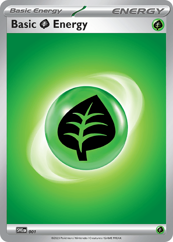 Basic Grass Energy: Scarlet & Violet Energies