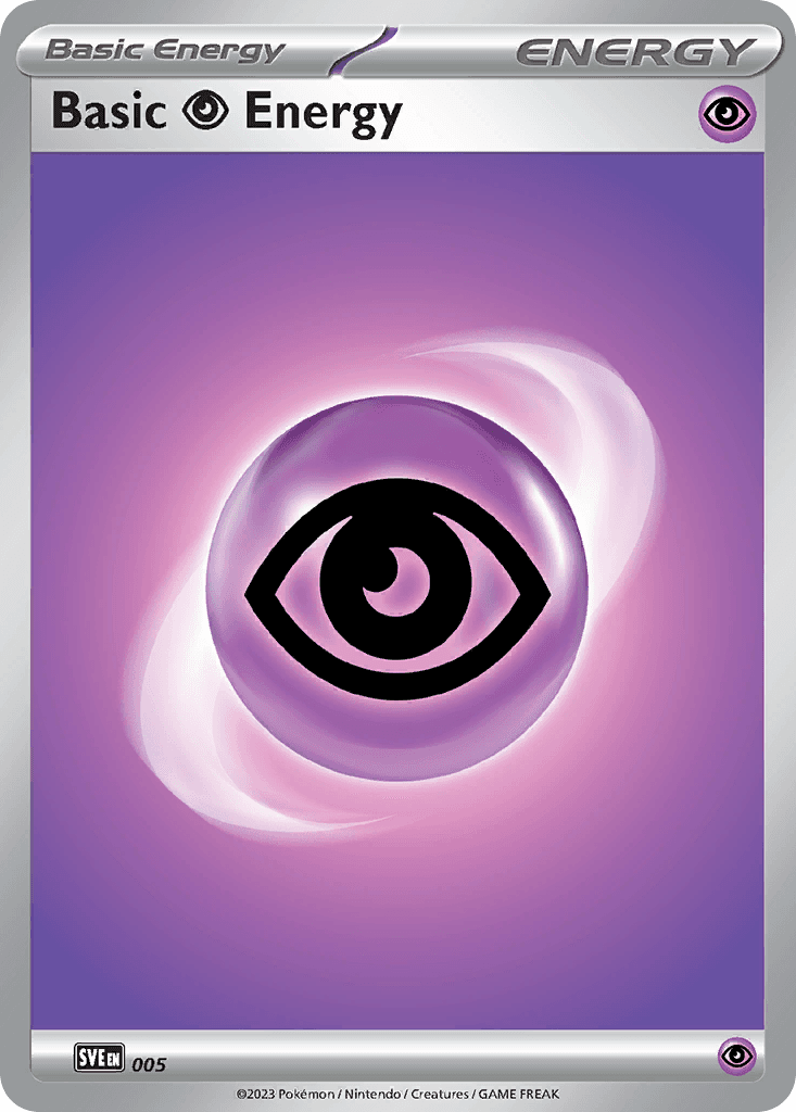 Basic Psychic Energy: Scarlet & Violet Energies
