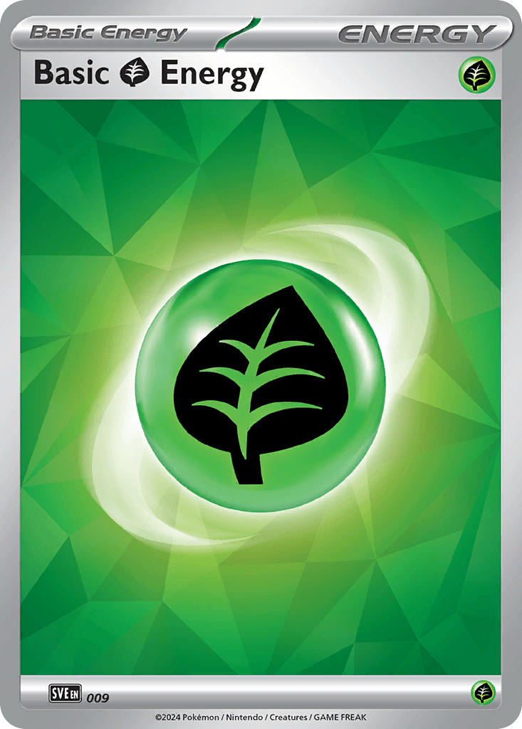 Basic Grass Energy: Scarlet & Violet Energies